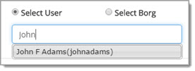 Select User